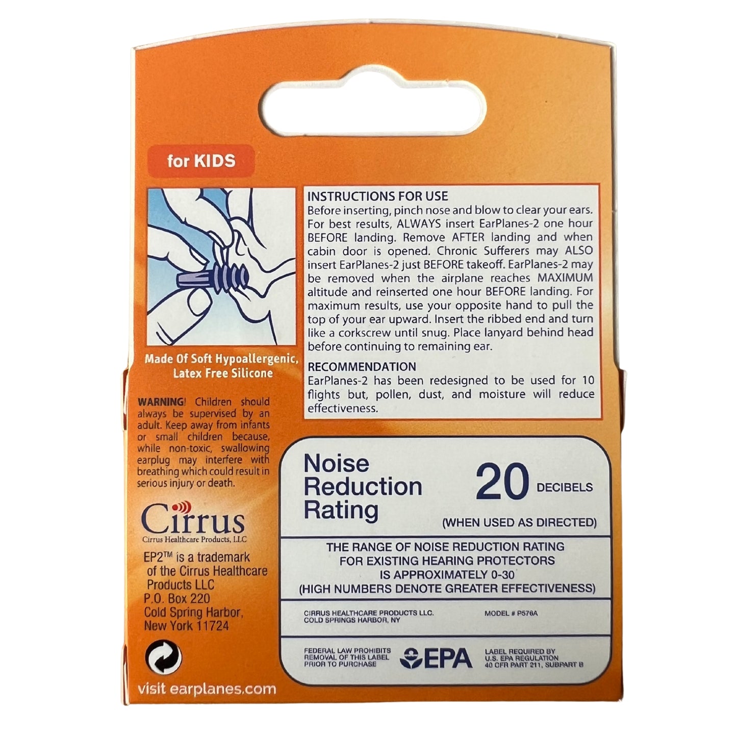 EarPlanes2 for Kids and Smaller Ears