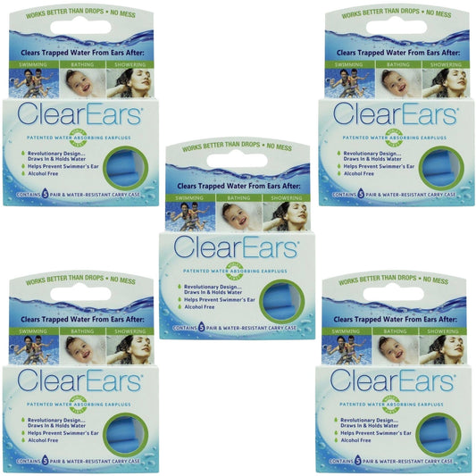ClearEars x 5 Packs